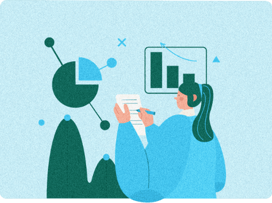 Business team planning its growth